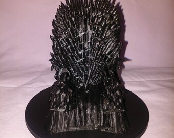 Iron Throne Phone Cradle/Iron Throne/Iron Throne Phone/3D Print Christmas/Christmas 3D Printed/Phone Stand/3D Printed Gift/3D Printed Decor