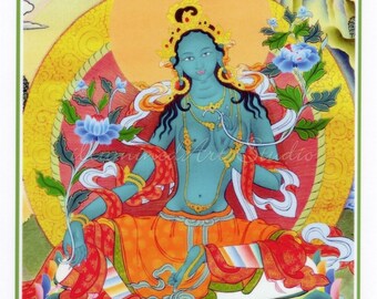 Goddess Green Tara Card
