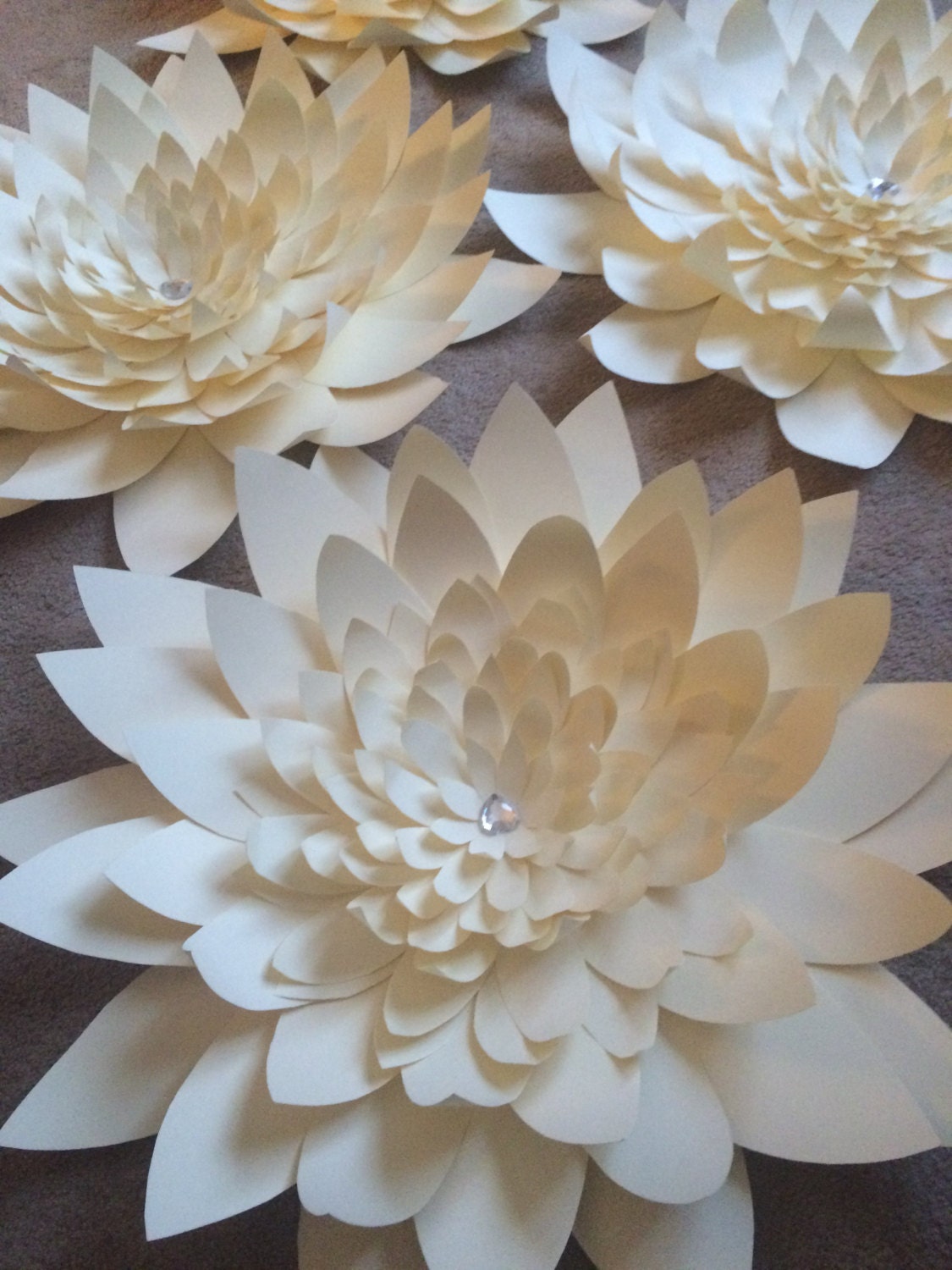 Giant Paper Lotus Set of 4 24 inch