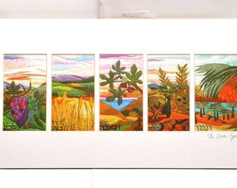 Seven Species By Brahah Levy Art