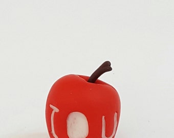 BBC Sherlock, IOU apple (glow in the dark)