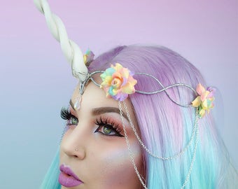Unicorn Crown - Unicorn headband - rainbow unicorn horn headband