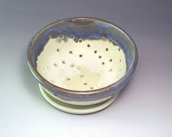 Handmade Stoneware Berry Bowl