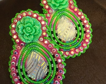 Native American beaded earrings
