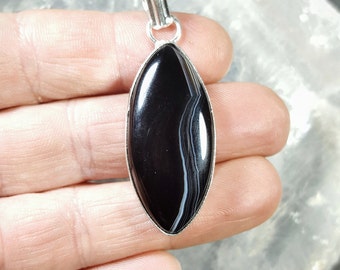 Banded Agate Pendant