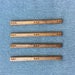 Vintage Raw Brass Stamped Bar Jewelry Finding