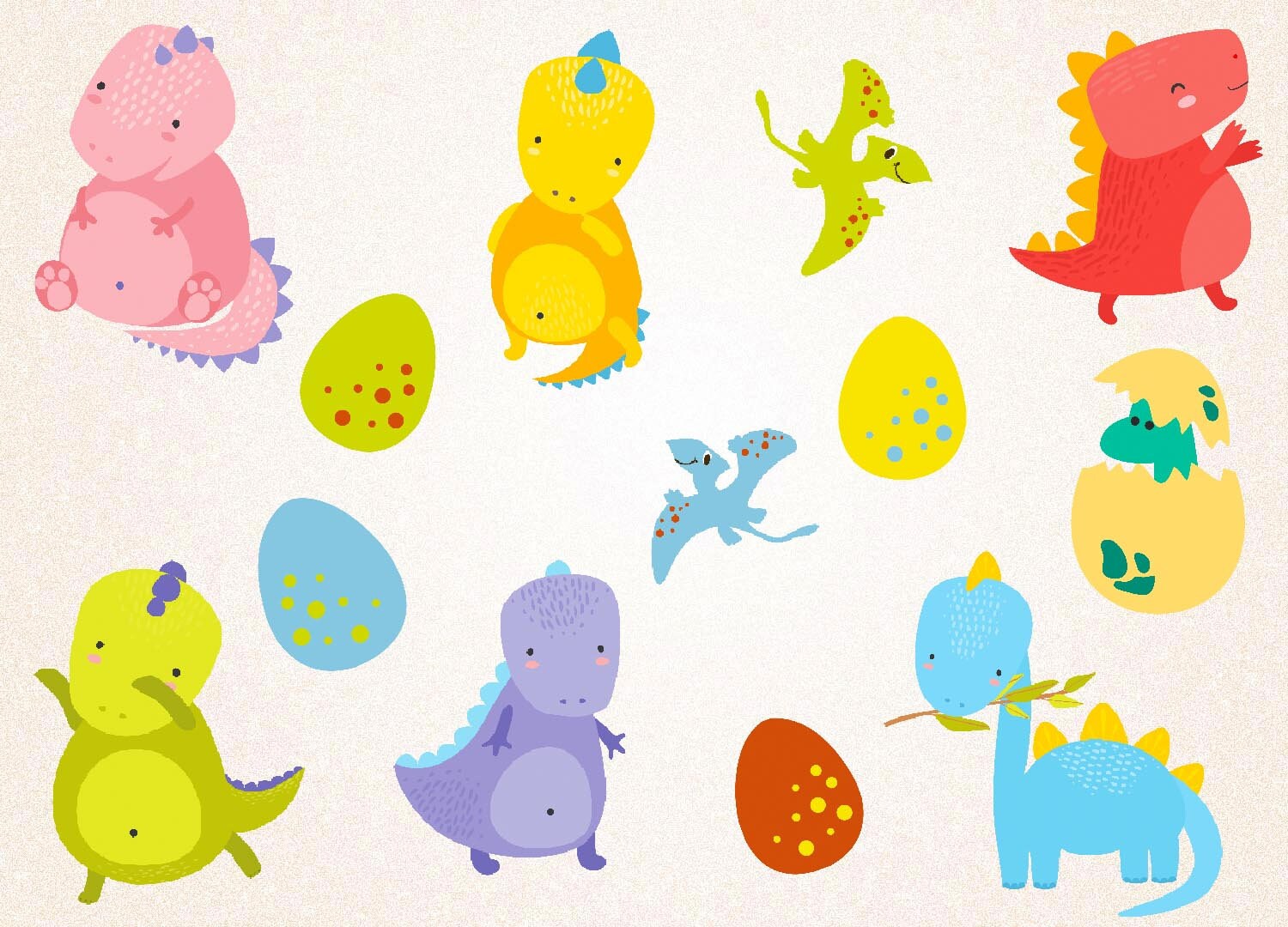 Download Baby Dinosaur SVG,PNG/Dinosaur Birthday Party/baby dinosaurs clipart/cute dinosaurs/printable ...