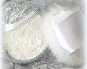 Bulk BODY POWDER - by the Pound - all Natural Deodorant - loose powder refill - feminine scented or unscented