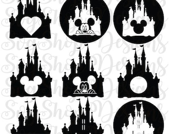 Magic kingdom svg | Etsy