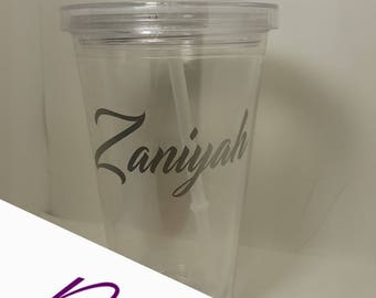 Personalized Double Wall Acrylic Tumbler