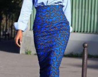 Pencil Skirt, african fashion skirt