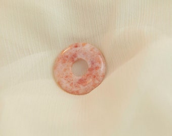 Donut - Sunstone - gemstone jewelry