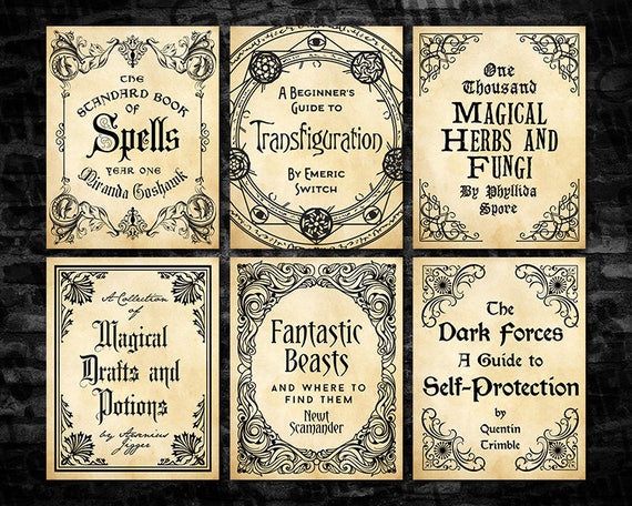 printable harry potter book pages That are Monster - Mason ...