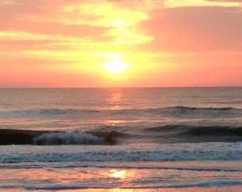 Sunrise at the beach