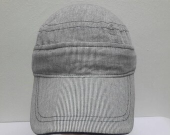 Vintage 80s 90s Adidas Trefoil Strapback Adjustable Trucker Cap Baseball Cap Hat