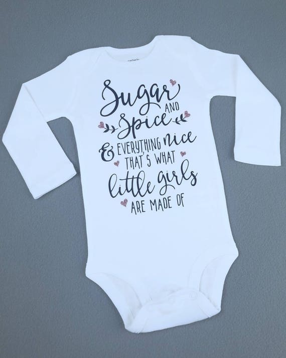 Baby Girl Sugar & Spice Little Girls Shower Gift