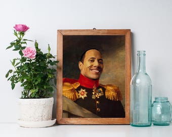 Dwayne Johnson Limited Artwork
