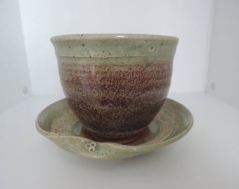 Planter - Pot-ceramic glazed - stoneware - pottery