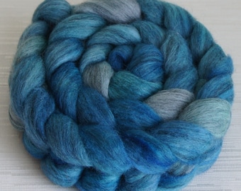 Grey Merino Top - Roving for Spinning and Felting