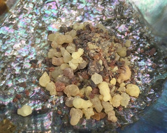 Frankincense and Myrrh Resin Incense Blend for Coal Burning or Cone Making