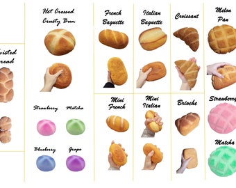 JUMBO Bakery Bread Squishies