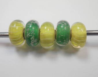5 pearls glass eyeball number 3