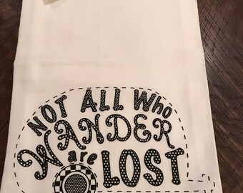 Screen Printed Flour Sack Towels