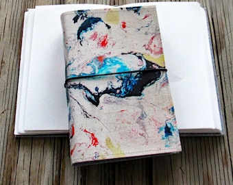 Flow Journal - original art cover for travel vacation life plan journaling - tremundo