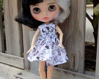 Ooak Blythe Custom Baby Cruella de Ville