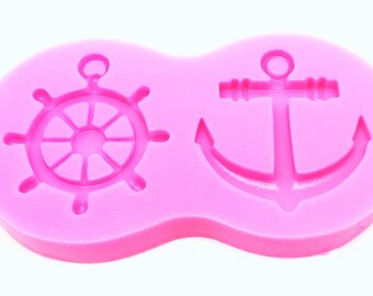 moule marin en silicone rose
