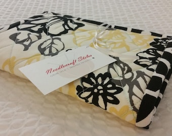 Custom Order 9x13" Quilted Hot Pad Set (2) | Gift for Her | Kitchen | Home