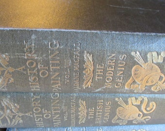 HISTORY OF PAINTING, A. 8 Volumes, Complete by Haldane MacFall