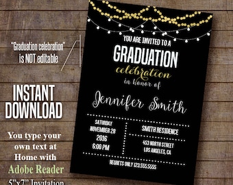 Etsy Graduation Invitations 7