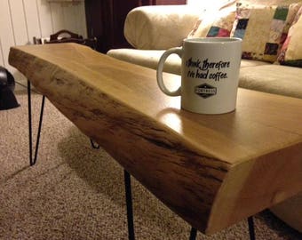 Cherry Live Edge Coffee Table