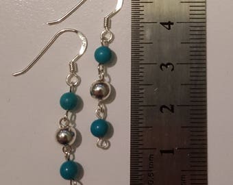 Turquoise and Sterling Silver - Iona