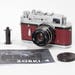 Zorki 4 Refurbished USSR Leica Camera Red Bordo Body Industar 61 Lens Ready to shoot Warranty