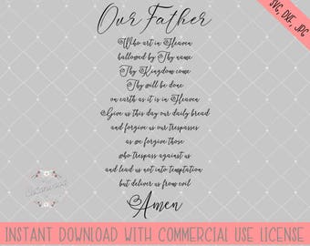 Free Free 86 Our Father Prayer Svg SVG PNG EPS DXF File