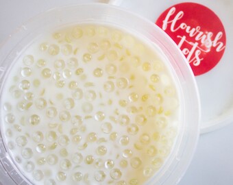 Piña Colada Cooler Crunchy Fishbowl Slime // Scented Slime, Cheap Slime, Fast Shipping Slime