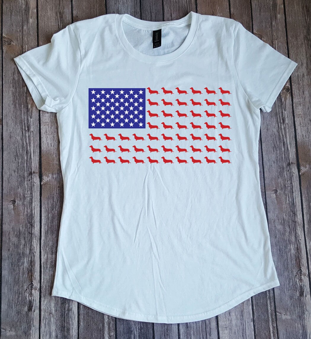dachshund fourth of july shirt