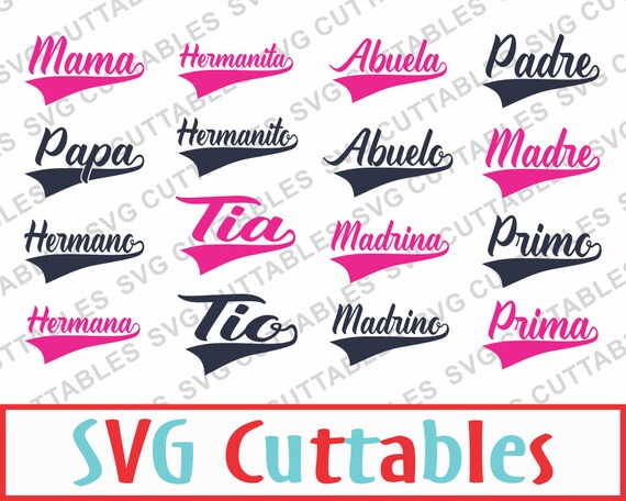 Free Free 103 Word Fancy Writing Family Svg SVG PNG EPS DXF File