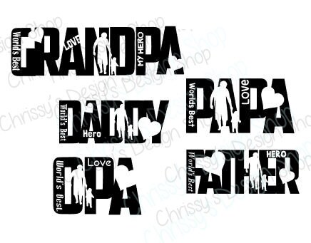 Free Free 147 Grandad Fathers Day Svg Free SVG PNG EPS DXF File