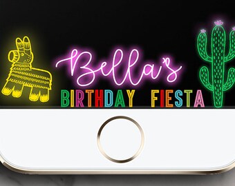 Fiesta Party Snapchat Geofilter for Birthday Parties and Events !