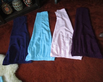 Four Pair of Velveteen/Suede-like Fabric Draper's & Damon's Women's Slacks/Pants Size Petite Medium