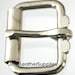 1 1/4" roller buckle 10 pack - heavy duty nickel plated steel buckles (#732)