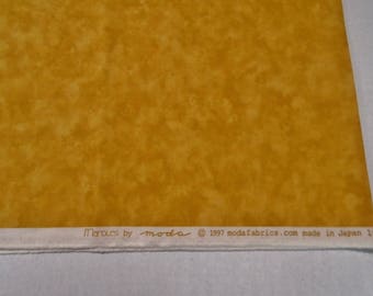 Moda Marbles Cotton Fabric, Gold Quilting Fabric, 1 1/2 yards, Quiltsy Destash Party, Destash Fabric, New Moda Quilting Fabric, Gold Fabric