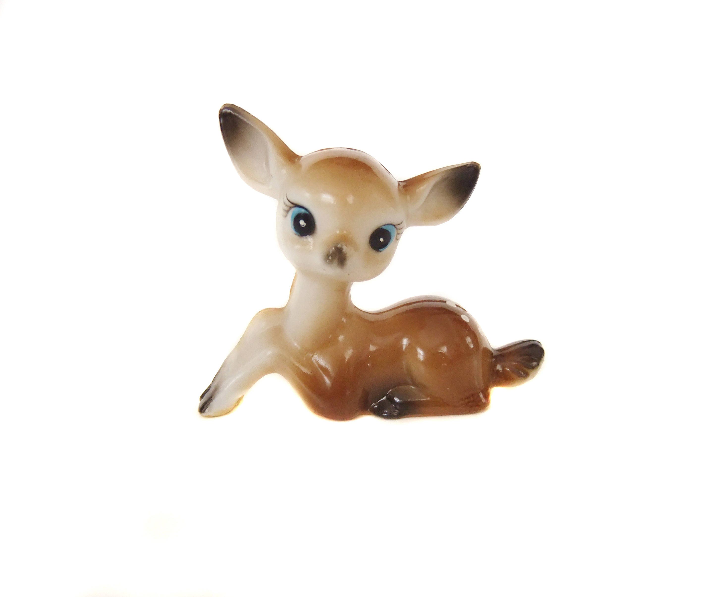 plastic deer figurine