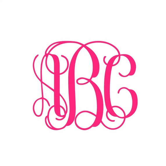 Download Vine Monogram Font Svg, Vine Monogram, Cricut Fonts, Svg ...