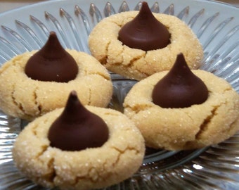 Peanut Butter Blossoms - Homemade, 1 Dozen
