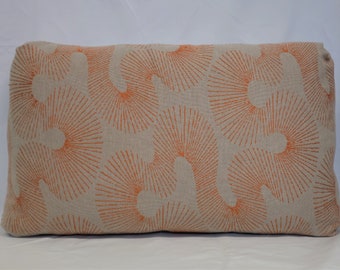 Flax Linen - Embroidered Pillow Cover