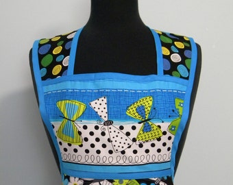 Womens Retro Apron-What a Whirl Butterflies-Retro-Style Apron